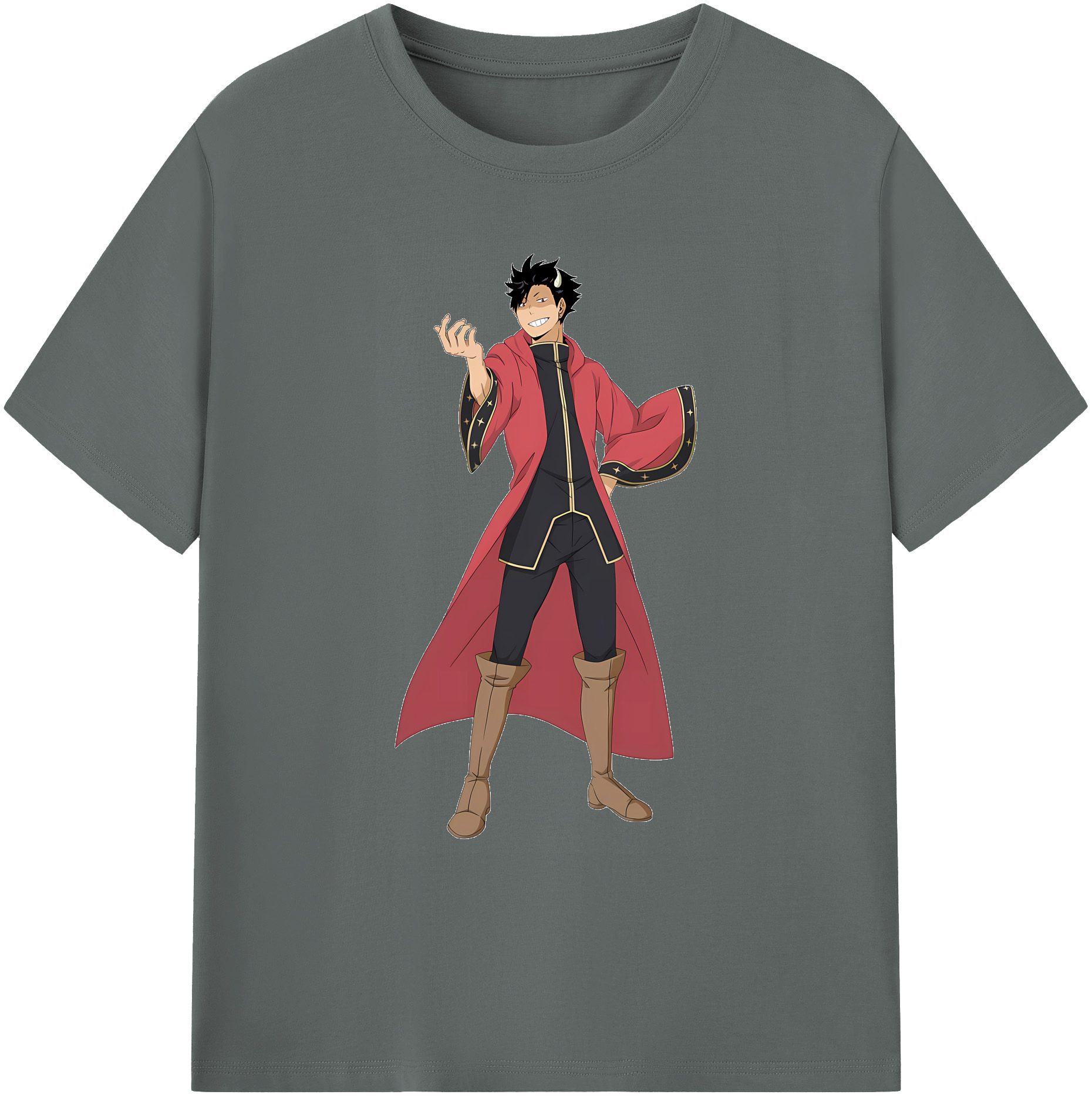 （画像用） ハイキュー!! Haikyu!! 綿100％ メンズ半袖Tシャツ｜肌触りやわらか＆通気性